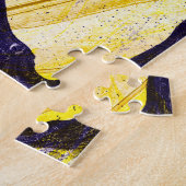 Marmorpapier: Helle Akrylkunst Puzzle (Seite)