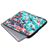 Marmorpapier-Kunsthintergrund, hell und hübsch Laptopschutzhülle (Vorne Knopf)