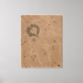 Marmorpapier Leinwanddruck (Vorderseite)