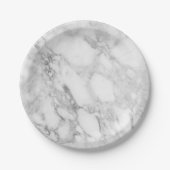 Marmorpapier-Teller Pappteller (Vorderseite)