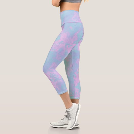 Marmorpastel capri leggings (Links)