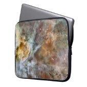 Marmorpastel im Karina-Nebel Laptopschutzhülle (Vorderseite Links)