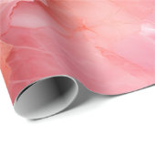 Marmorpastel Pink Geschenkpapier (Rolleneckpunkt)