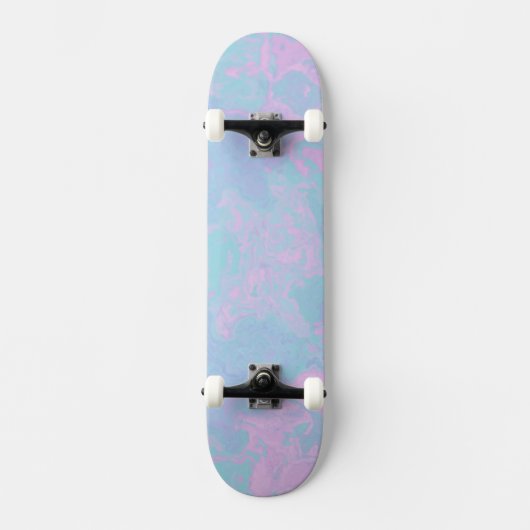 Marmorpastel Skateboard (Vorderseite)