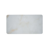 Marmorpastel Stone Texture Address Labels Adressaufkleber (Vorne)