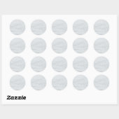 Marmorpastel Stone Texture Classic Round Stickers (Blatt)
