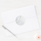 Marmorpastel Stone Texture Classic Round Stickers (Umschlag)