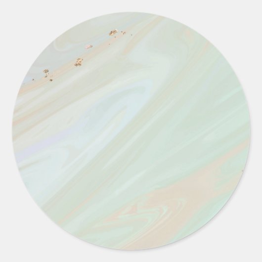 Marmorpastel Stone Texture Classic Round Stickers (Vorderseite)