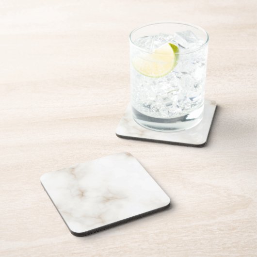 Marmorpastel Stone Texture Glitzer Wasserfarbe Getränkeuntersetzer (Rechte Seite)