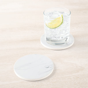 Marmorpastel Stone Texture Glitzer Wasserfarbe Getränkeuntersetzer