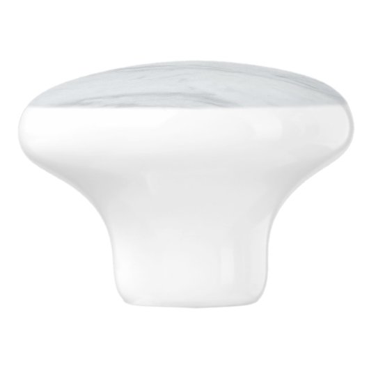 Marmorpastel Stone Texture Glitzer Wasserfarbe Keramikknauf (Seitenansicht)