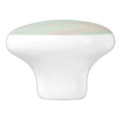 Marmorpastel Stone Texture Glitzer Wasserfarbe Keramikknauf (Seitenansicht)