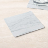 Marmorpastel Stone Texture Glitzer Wasserfarbe Rechteckiger Pappuntersetzer (angewinkelt)