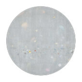 Marmorpastel Stone Texture Glitzer Wasserfarbe Schneidebrett (Vorderseite)