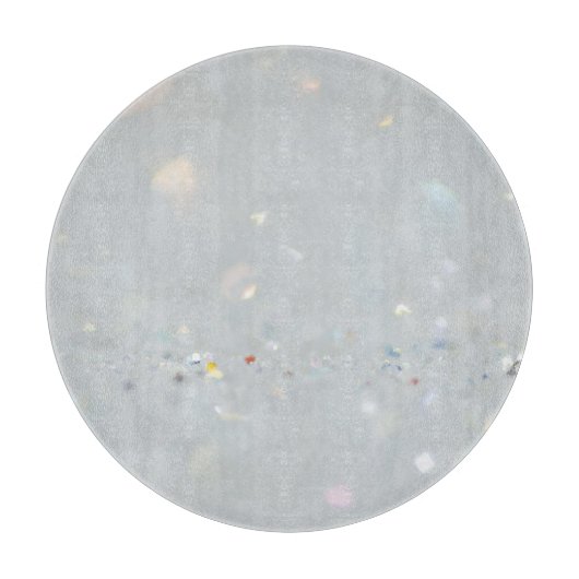 Marmorpastel Stone Texture Glitzer Wasserfarbe Schneidebrett (Vorderseite)