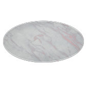 Marmorpastel Stone Texture Glitzer Wasserfarbe Schneidebrett (Ecke)