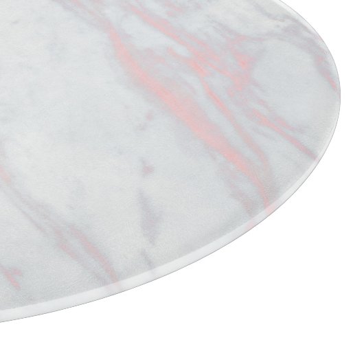 Marmorpastel Stone Texture Glitzer Wasserfarbe Schneidebrett (Ecke)