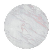 Marmorpastel Stone Texture Glitzer Wasserfarbe Schneidebrett (Vorderseite)