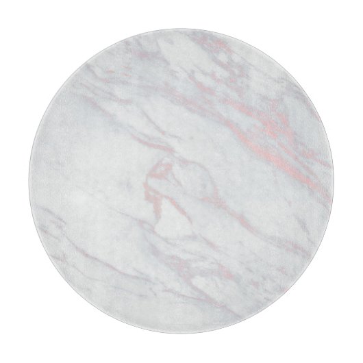 Marmorpastel Stone Texture Glitzer Wasserfarbe Schneidebrett (Vorderseite)