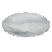 Marmorpastel Stone Texture Glitzer Wasserfarbe Schneidebrett (Ecke)