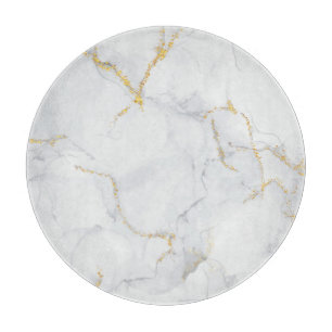 Marmorpastel Stone Texture Glitzer Wasserfarbe Schneidebrett