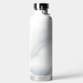 Marmorpastel Stone Texture Glitzer Wasserfarbe Trinkflasche (links)