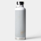 Marmorpastel Stone Texture Glitzer Wasserfarbe Trinkflasche (Rechts)