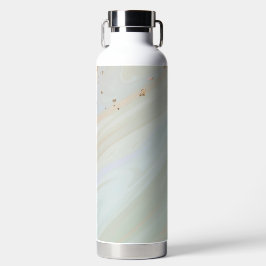 Marmorpastel Stone Texture Glitzer Wasserfarbe Trinkflasche