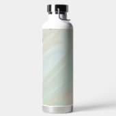 Marmorpastel Stone Texture Glitzer Wasserfarbe Trinkflasche (links)