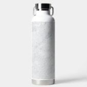 Marmorpastel Stone Texture Glitzer Wasserfarbe Trinkflasche (Vorderseite)