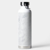 Marmorpastel Stone Texture Glitzer Wasserfarbe Trinkflasche (links)