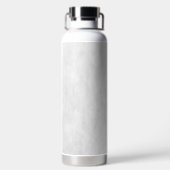 Marmorpastel Stone Texture Glitzer Wasserfarbe Trinkflasche (Rückseite)