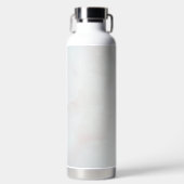 Marmorpastel Stone Texture Glitzer Wasserfarbe Trinkflasche (Vorderseite)