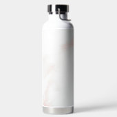 Marmorpastel Stone Texture Glitzer Wasserfarbe Trinkflasche (links)