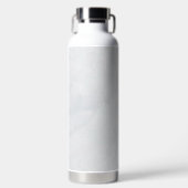 Marmorpastel Stone Texture Glitzer Wasserfarbe Trinkflasche (Vorderseite)