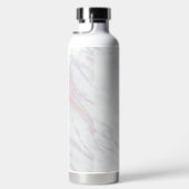 Marmorpastel Stone Texture Glitzer Wasserfarbe Trinkflasche (Rechts)