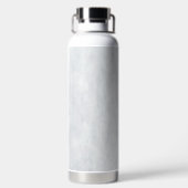 Marmorpastel Stone Texture Glitzer Wasserfarbe Trinkflasche (Rückseite)