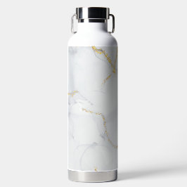 Marmorpastel Stone Texture Glitzer Wasserfarbe Trinkflasche