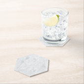 Marmorpastel Stone Texture Glitzer Wasserfarbe Untersetzer (Vor Ort)