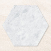 Marmorpastel Stone Texture Glitzer Wasserfarbe Untersetzer (Vorderseite)