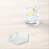 Marmorpastel Stone Texture Glitzer Wasserfarbe Untersetzer (Vor Ort)