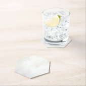 Marmorpastel Stone Texture Glitzer Wasserfarbe Untersetzer (Vor Ort)