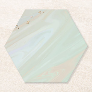 Marmorpastel Stone Texture Glitzer Wasserfarbe Untersetzer