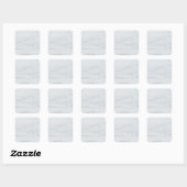 Marmorpastel Stone Texture Square Stickers (Blatt)