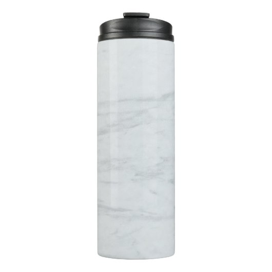 Marmorpastel Stone Texture Thermal Tumbler Thermosbecher (Vorderseite)