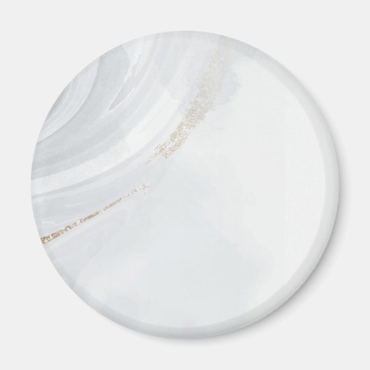 Marmorpastel Stone Texture Watercolor Magnet (Vorne)