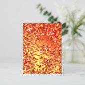 Marmorpflaster Digitale Kunst - Postkarte (Stehend Vorderseite)