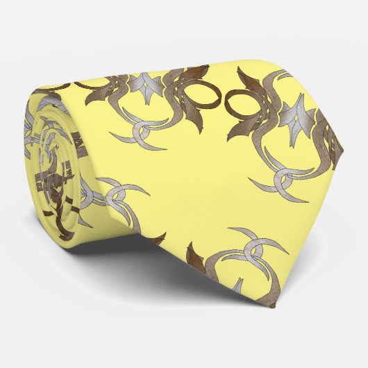 Marmorpizzazz Krawatte (Gerollt)