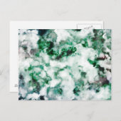 Marmorquartz Textur Postkarte (Vorne/Hinten)