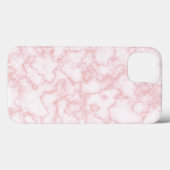 Marmorrosa Case-Mate iPhone Hülle (Rückseite (Horizontal))